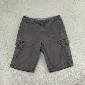 Carbon2Cobalt Cargo Shorts Men 34 Gray Outdoors Hiking Utility